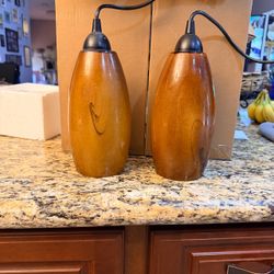 Matching pair pendant lights