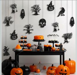 Halloween cardstock decor  🎃