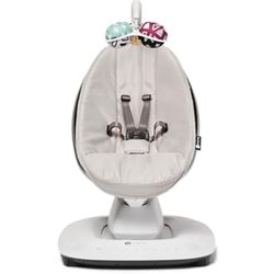 4moms MamaRoo Multi-Motion Baby Swing, Bluetooth Enabled with 5 Unique Motions, Grey