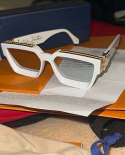 BRAND NEW Louis Vuitton Sunglasses - Luxury Sunglasses - White - 1.1 Millionaire Z1166W Sunglasses - Premium Discontinued 🔥