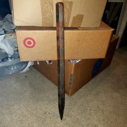 Large Heavy Iron Stake $15