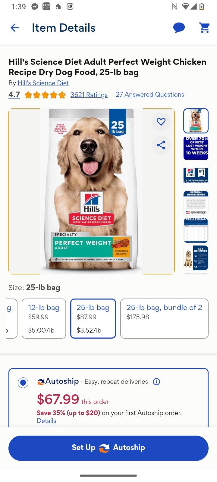 Hill's Science Diet Dog Food