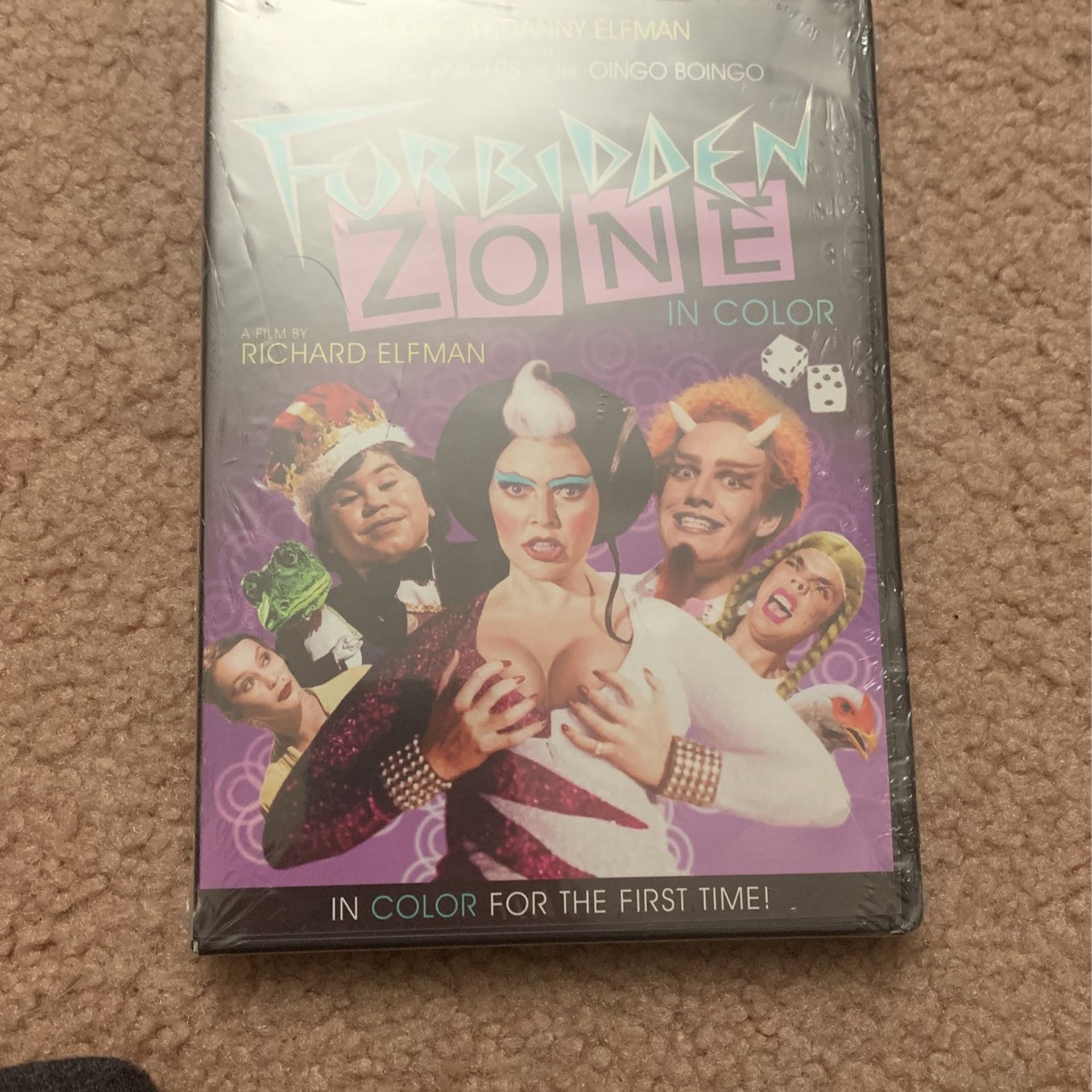 Forbidden Zone DVD Sealed