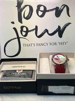 Mulco Lush MW3-17290-063 Women's Watch/ W Box