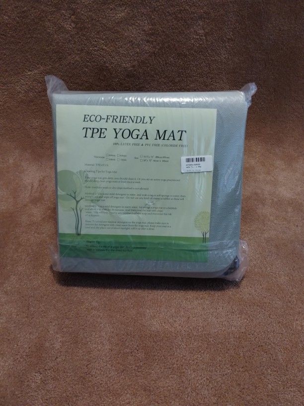 Yoga Mat With Bag - Foldable