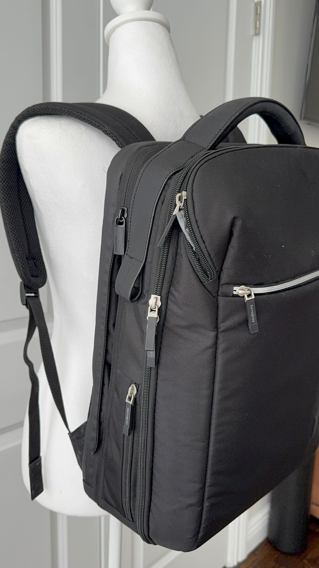 Samsonite Litepoint Laptop Backpack 15.6” Black – Travel Work School Bag