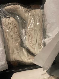 Cowboy boots leather