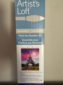 Paint by number kit