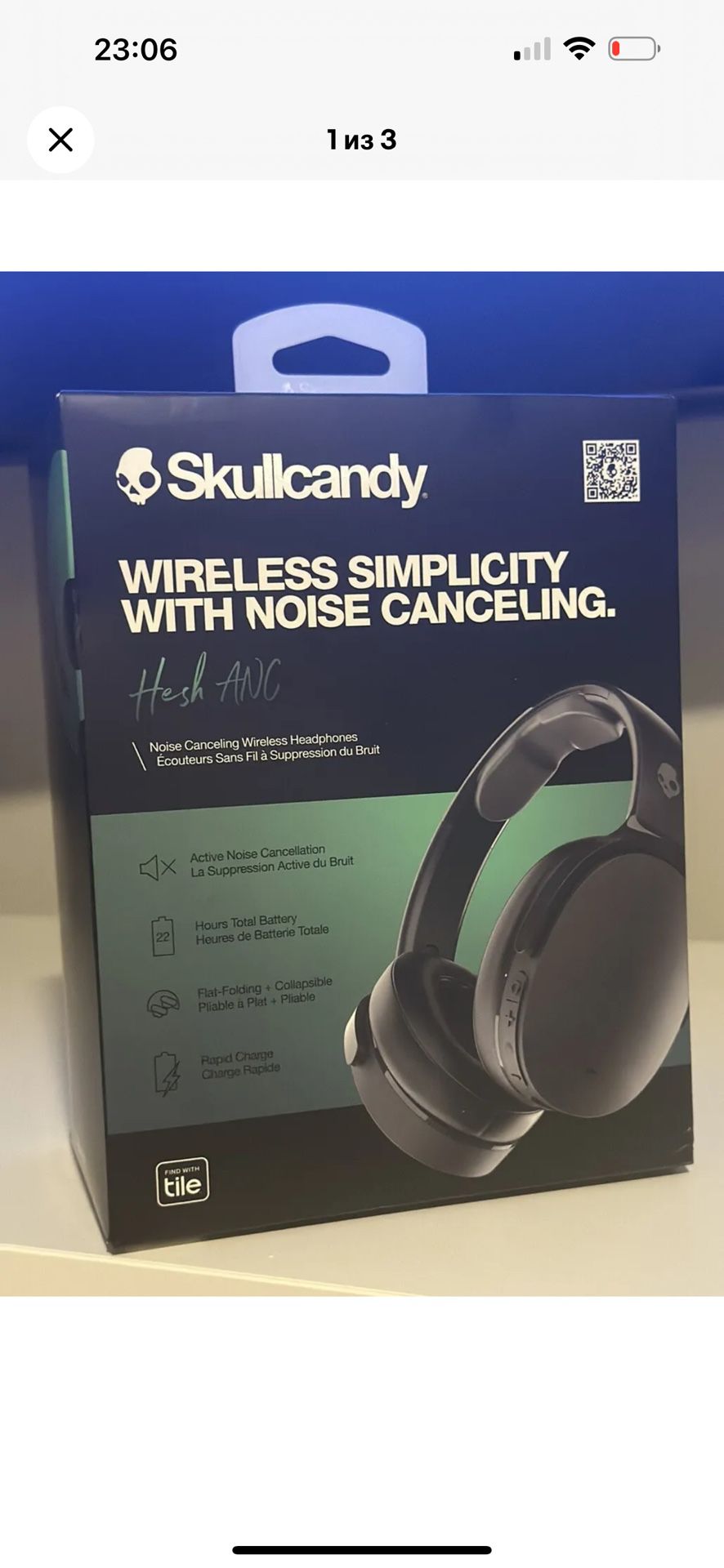 Skullcandy Wireless Simplicity  With Noise canceling Headphones