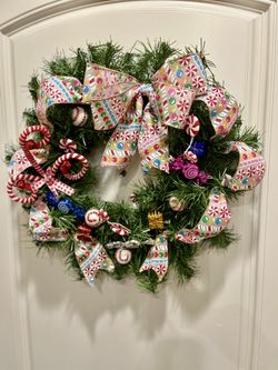 Christmas Candy Wreath!