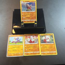 Holographic Arcanine With Non-Hollow Growlith Combo