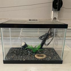 2.5 Gallon Aquarium Fish Tank Set 