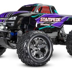Traxxas Stampede 1/10 Scale 2WD Truck in Purple w/lights @ Parkflyers RC Hobby Shop in Lakewood NJ