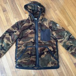 Moncler Men's Jacket Camouflage Fleece Hoodie Limited Edition VHTF Rare Size M