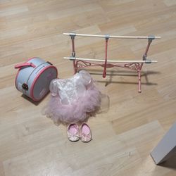 American Girl  Isabelle Dance Ballet Barre Bar