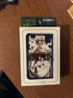 Official One Piece Playing Cards Ensky 52 card deck