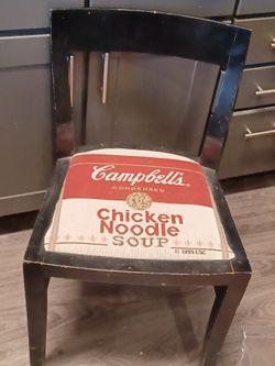 Vintage Campbell Soup Chair
