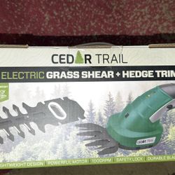 2 In 1 Electric Grass Shears — NEW