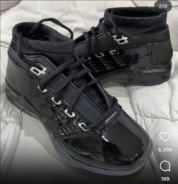 Jordan 17 Low Black Patent