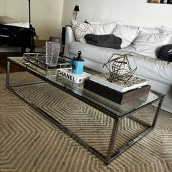 Cb2 Coffee Table And Console Set