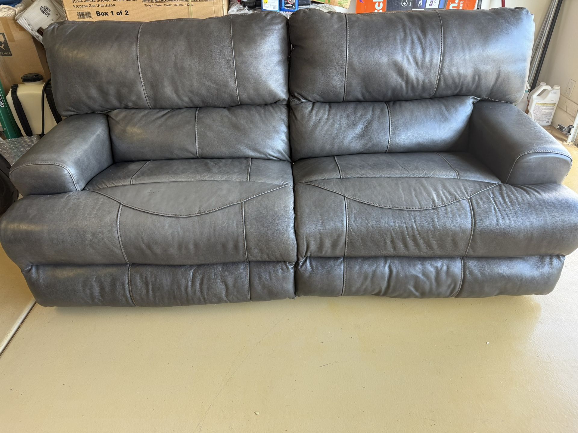 Beautiful Electric Leather Recliner