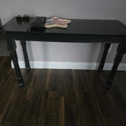Dark Brown Entry Table 