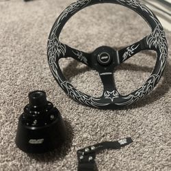 Quick Realese Steering Wheel For Wrx/Sti 2015-2021 Fits Brz/Frs 2012+