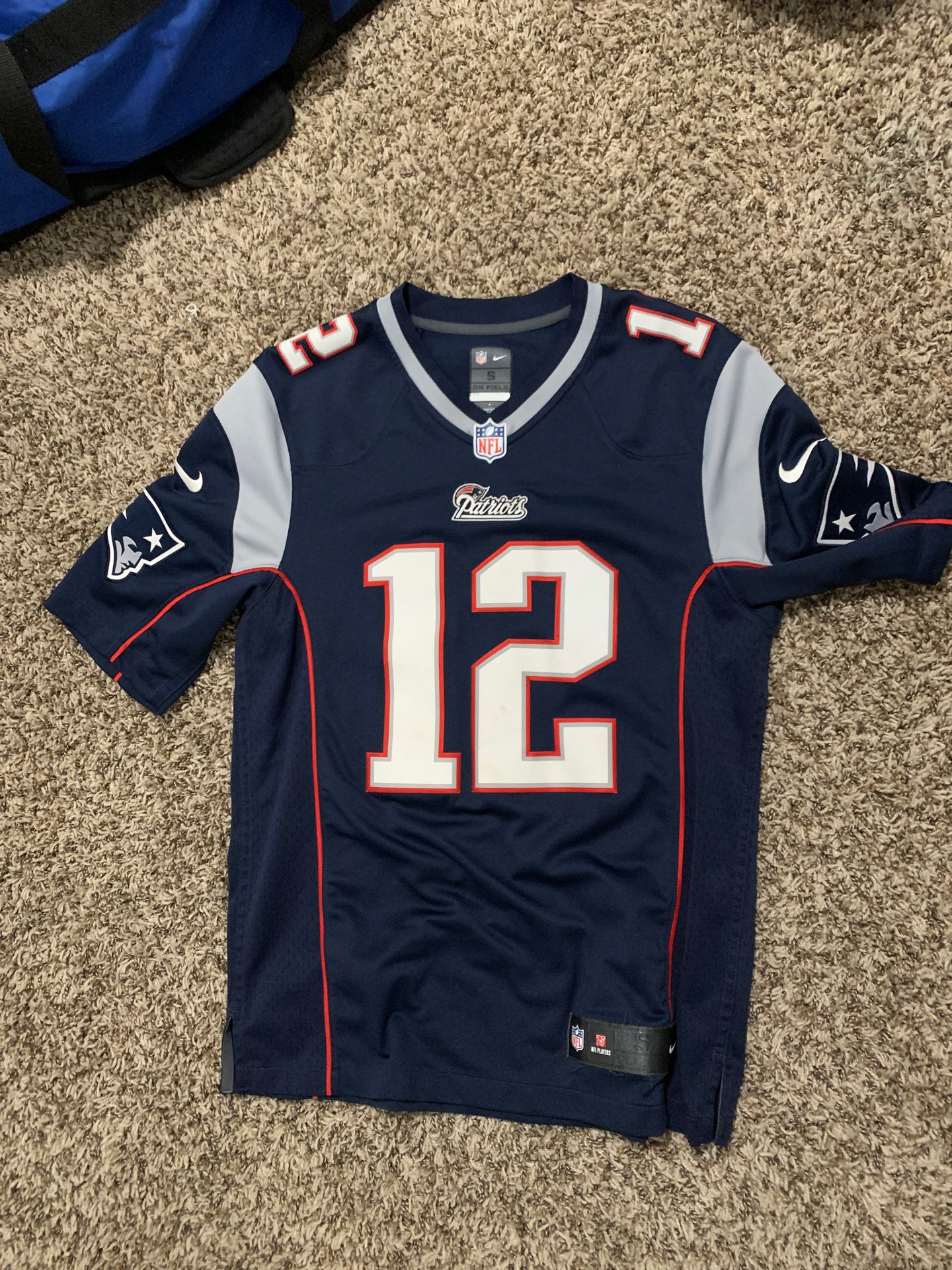 Authentic Nike Patriots TB12 Jersey