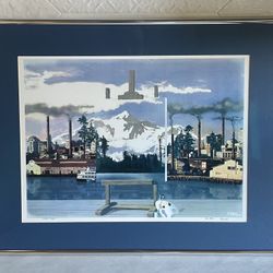 Vintage Limited Edition “Carpe Diem” Giclee By Paul Sloan