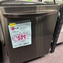 Dishwasher-LG Open Box Dishwasher With 1 Year Warranty  Delivery Installation Service 
