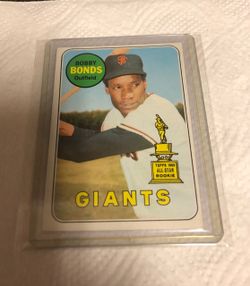 Bobby Bonds 1969 Topps Rookie Card MLB Giants