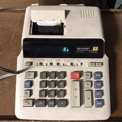 Sharp EL-2197G Printing Calculator