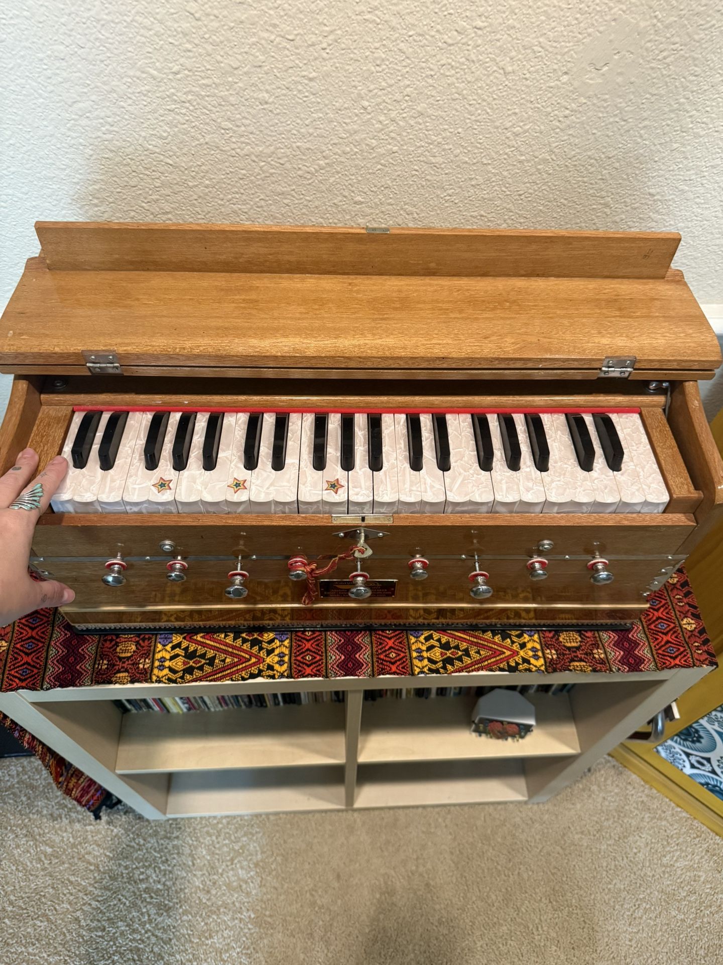 Travel harmonium 432hz W/ Case
