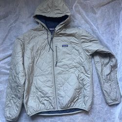 Patagonia Diamond Quilted Puffer Jacket Bomber Black Men