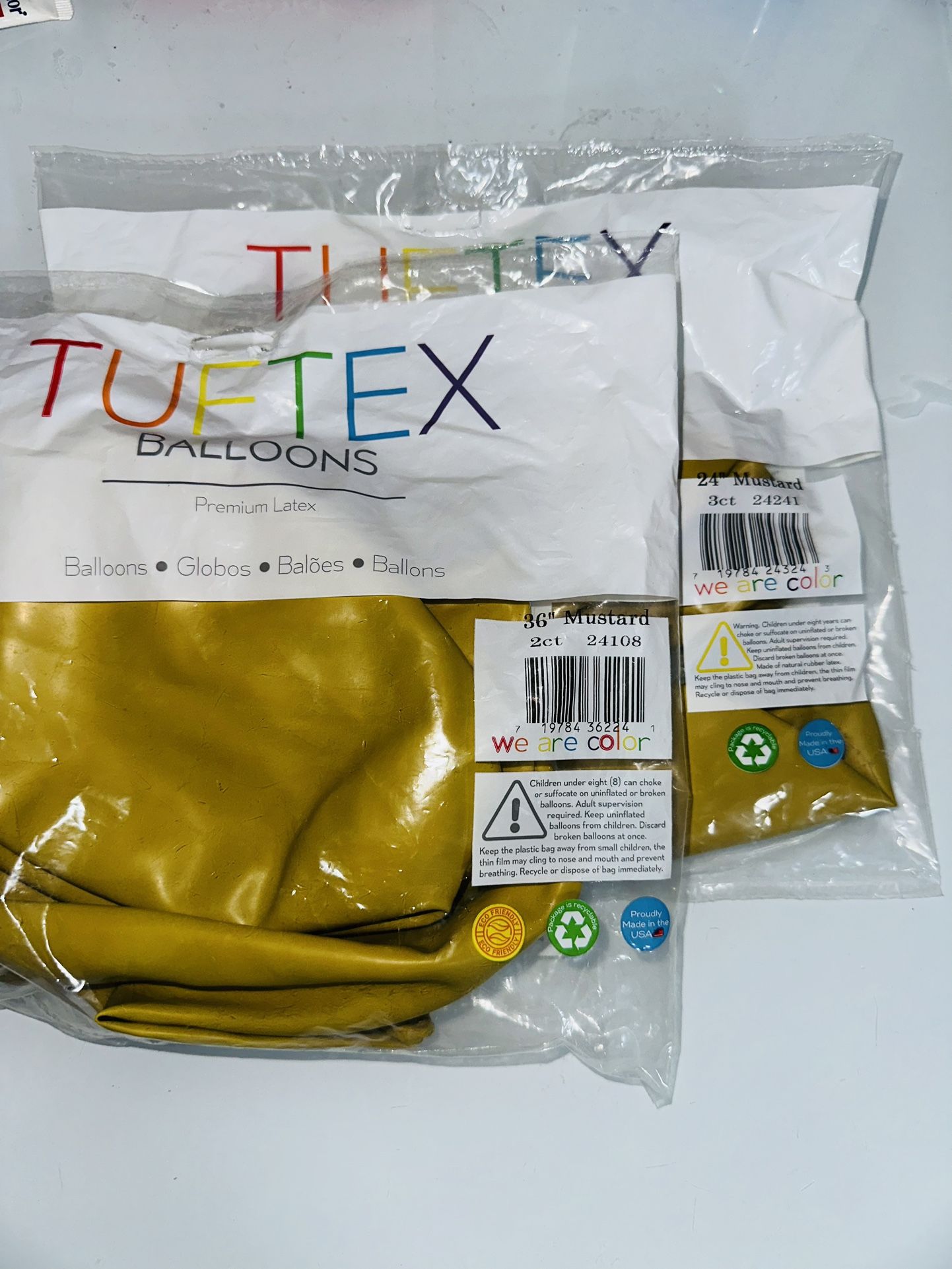 Mustard Balloons Tuftex