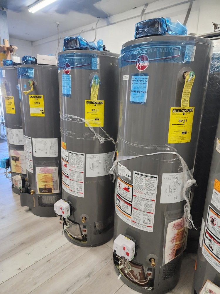 New Water Heater Rheem