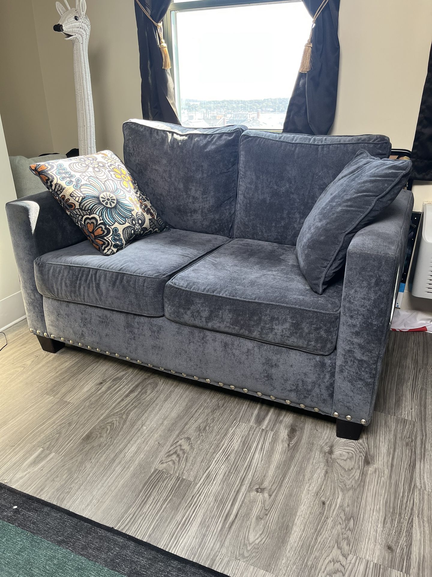 Large Couch & Love Seat Together Or Separate 