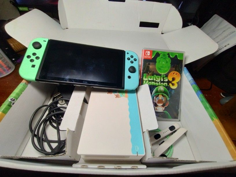 Nintendo Switch Animal Crossing Special Edition 