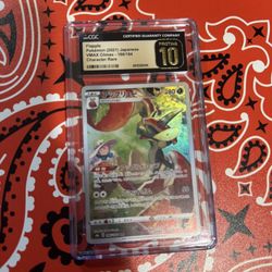 Pokemon Flapple #186/184 CGC Pristine 10