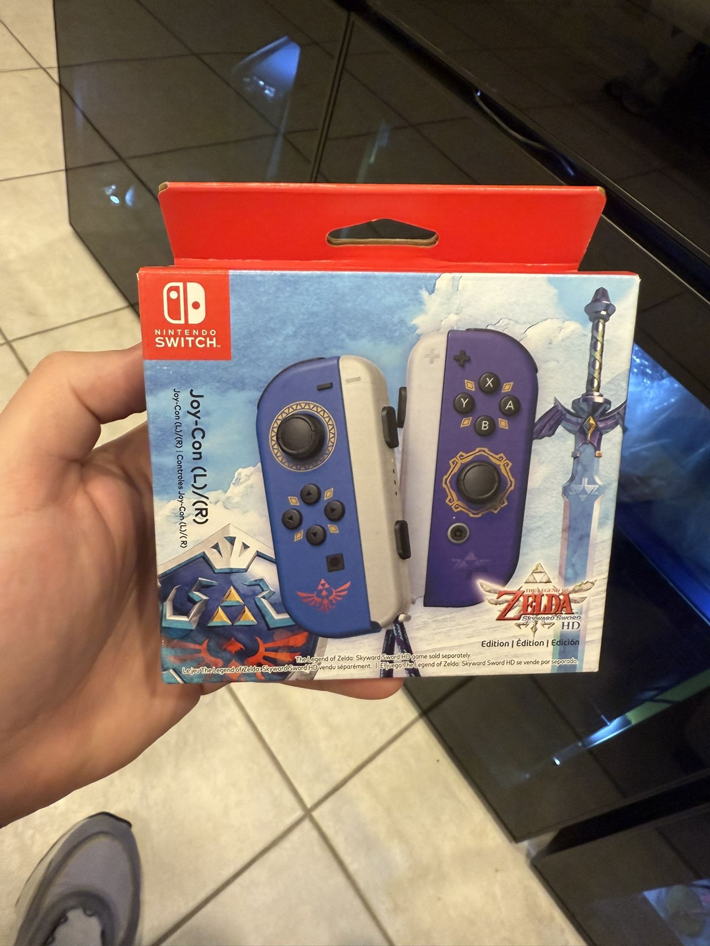 Joycons zelda skyward sword