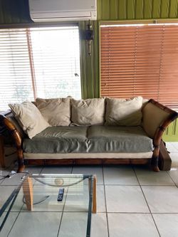 Tommy Bahama Couch 20 yrs old but super comfy! Free