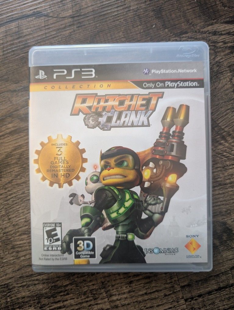 Ratchet and Clank Collection Sony PlayStation 3 Tested And Working