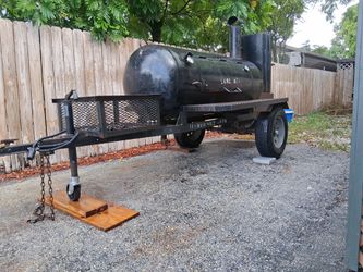Lang Barbeque Smoker 84 deluxe. Model