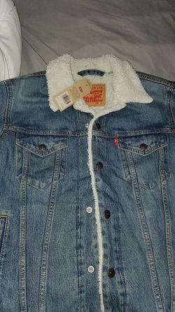 Original Levis denim sherpa jacket