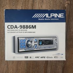 Alpine CDA-9886M Marine Receiver