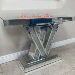 New LV Diamonds Console Table 