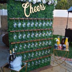 Champagne Wall