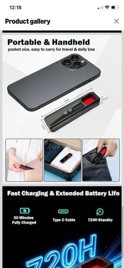 Hidden Camera Detectors, 7-in-1 Anti Spy Camera Finder, Bug Detector for RF Signal, WiFi Scanner, GPS Tracker, Listening Device, Portable Privacy Prot