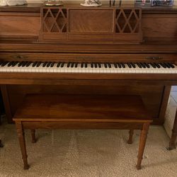 Kohler & Campbell Piano with Bench
