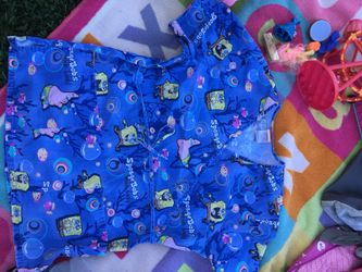 SpongeBob scrub shirt size S